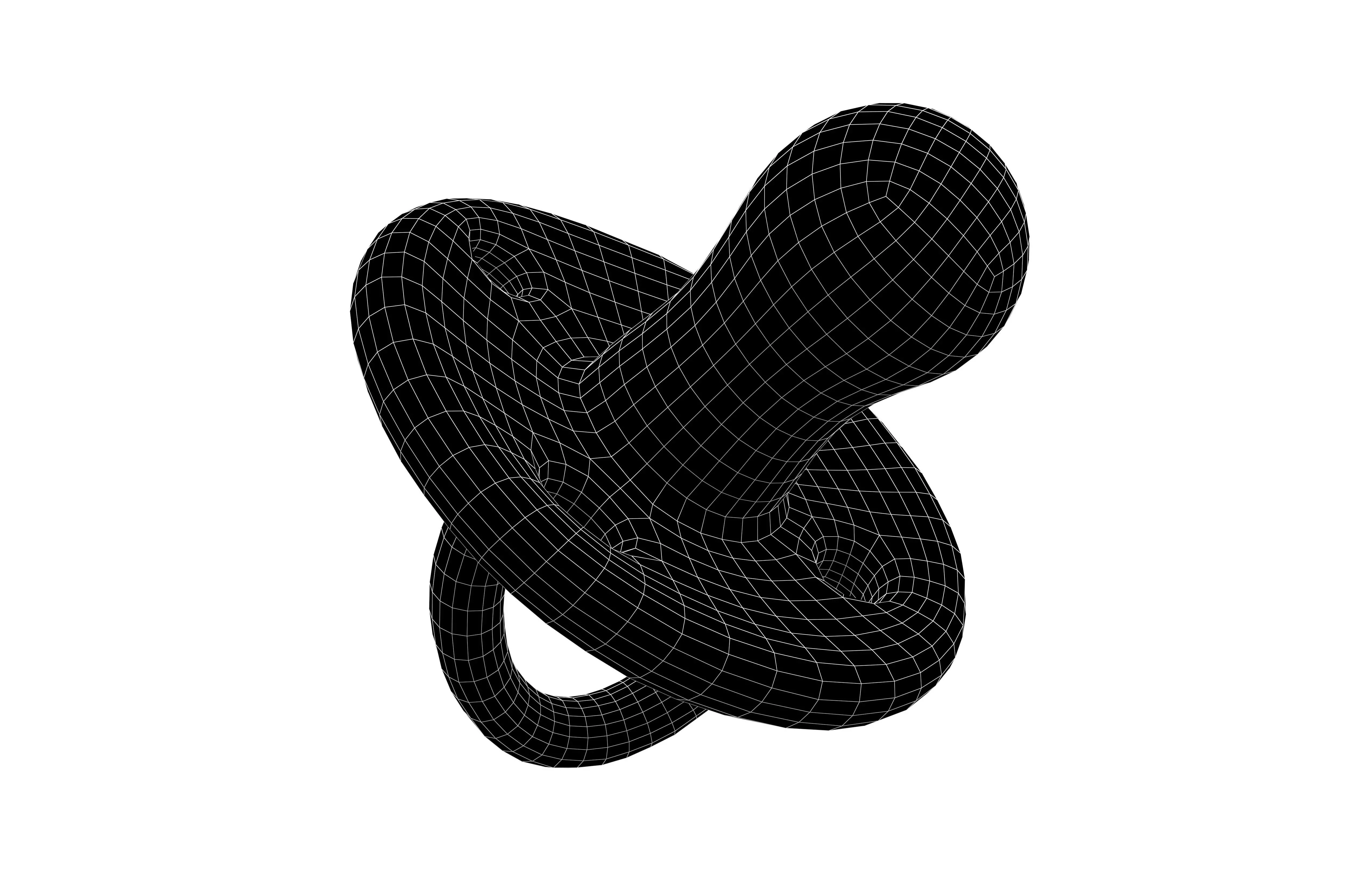 Mini Pacifiers v1 002 Low-poly 3D model_7