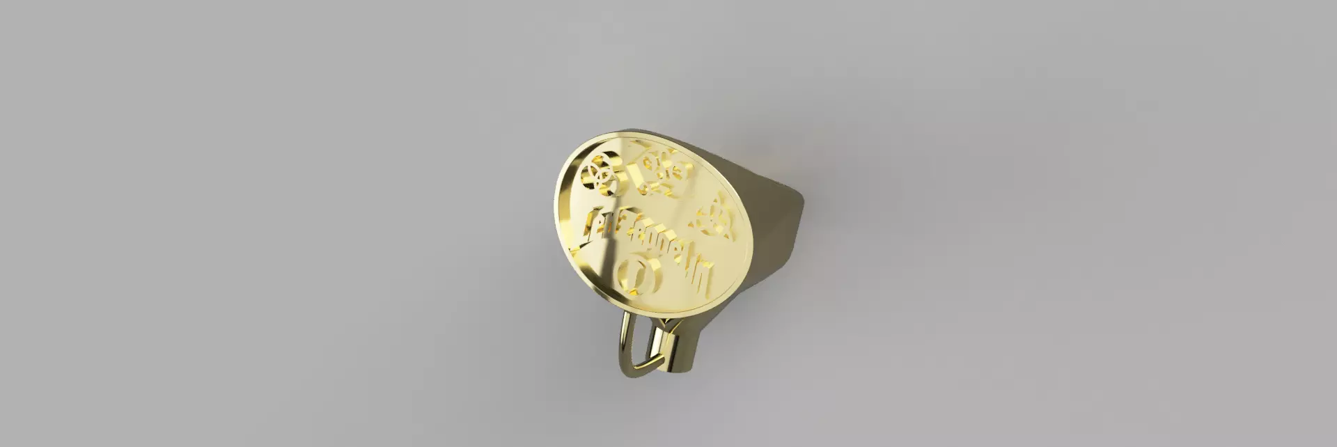 Led Zeppelin ring Free 3D print model