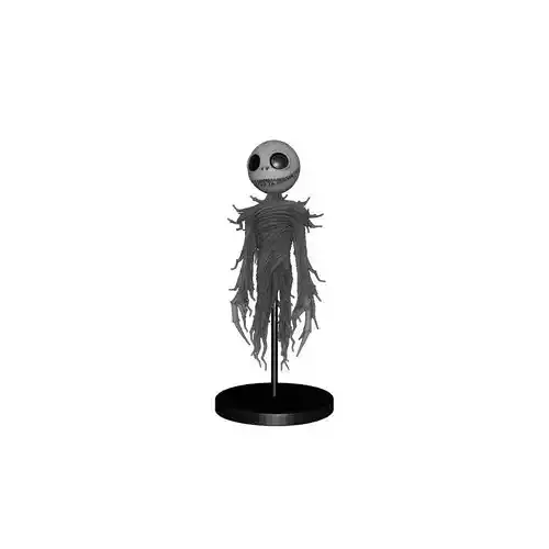 Halloween Horror Spiky Man with Cap 3D Printable Figurine