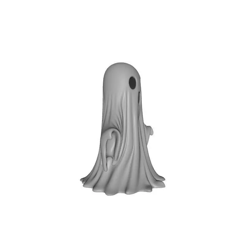 Vornio Style 3D Printed Halloween Ghost Storage Box Holder 3D print model_1
