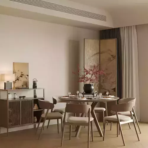 The Song - style dining room