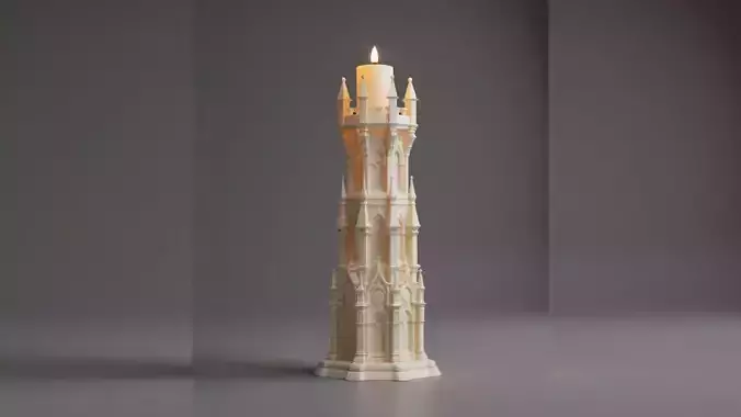 Gothic Candle Tower - Sentinel