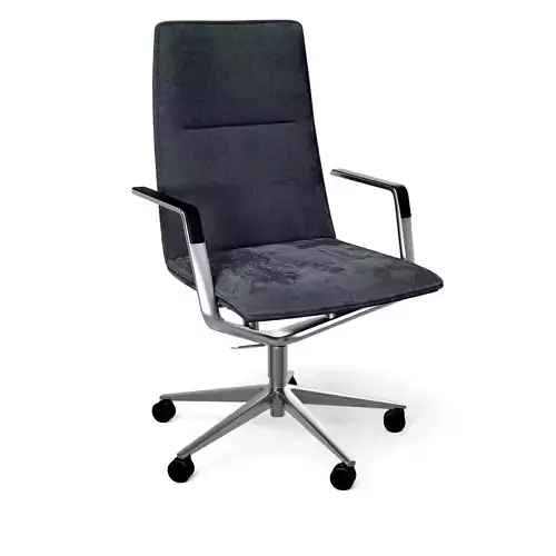 Office Chair 01 Low-poly 3D model