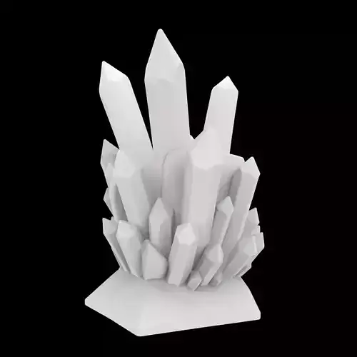Crystal Style Pen Holder 3D Printable Model vi-