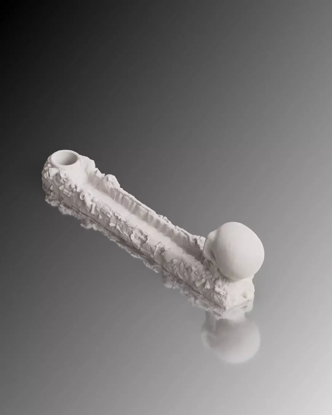 Skeleton Incense Burner 3D print model_6