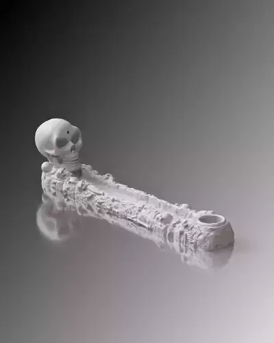 Skeleton Incense Burner