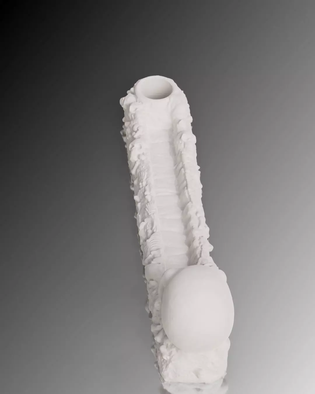 Skeleton Incense Burner 3D print model_7