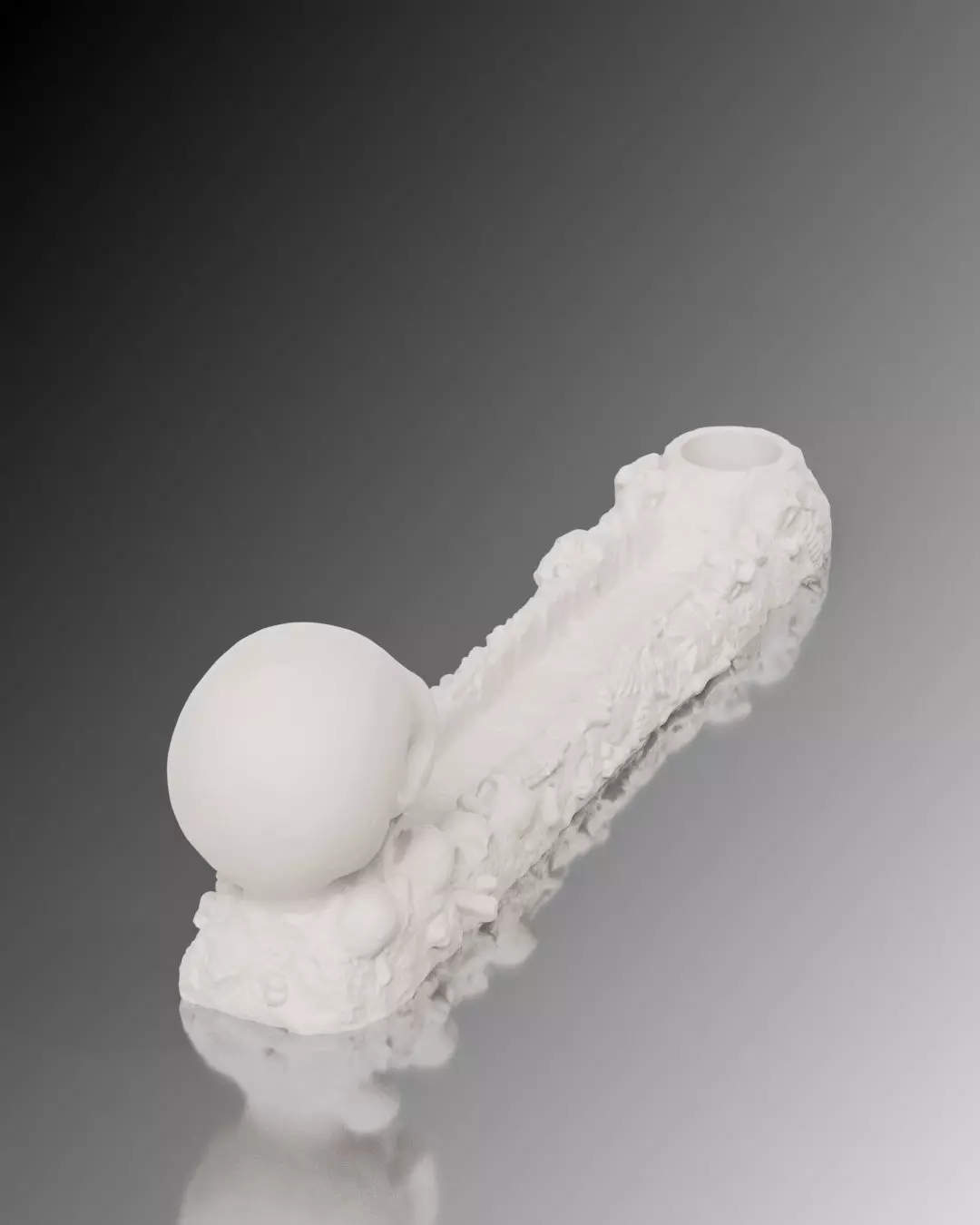 Skeleton Incense Burner 3D print model_8