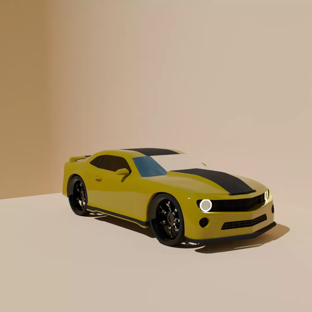 Camaro sport car Free 3D model