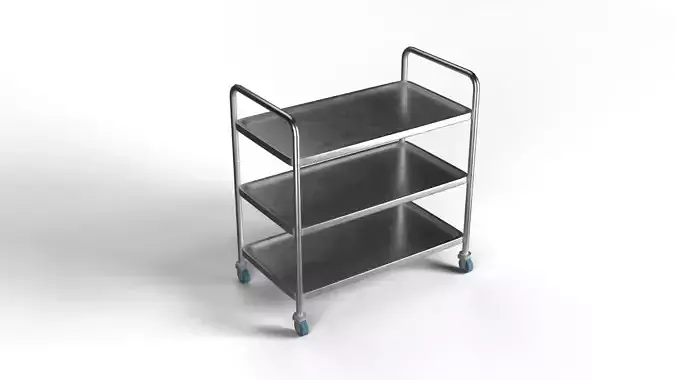 Hospital Medical Cart PBR