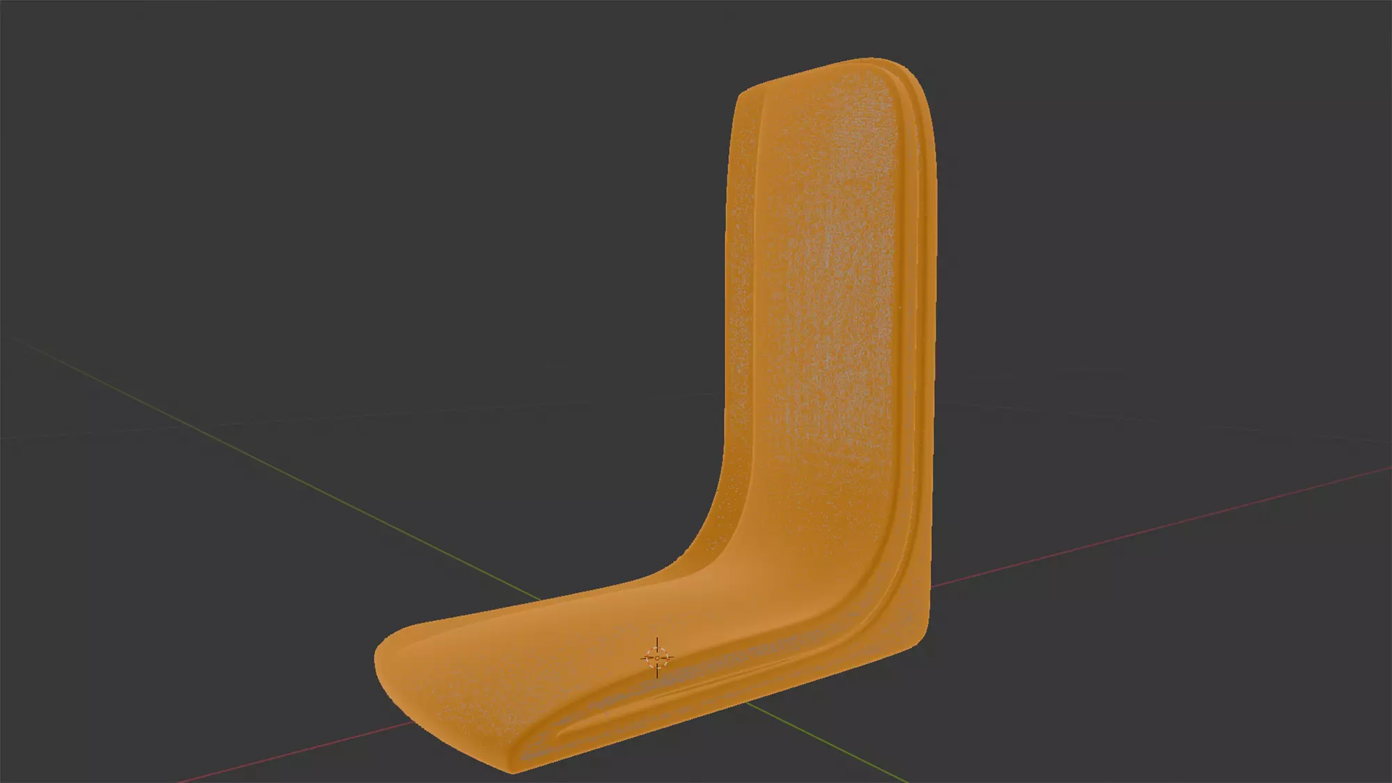 Curved Bookend 3D Printable Model referen 3D print model_7