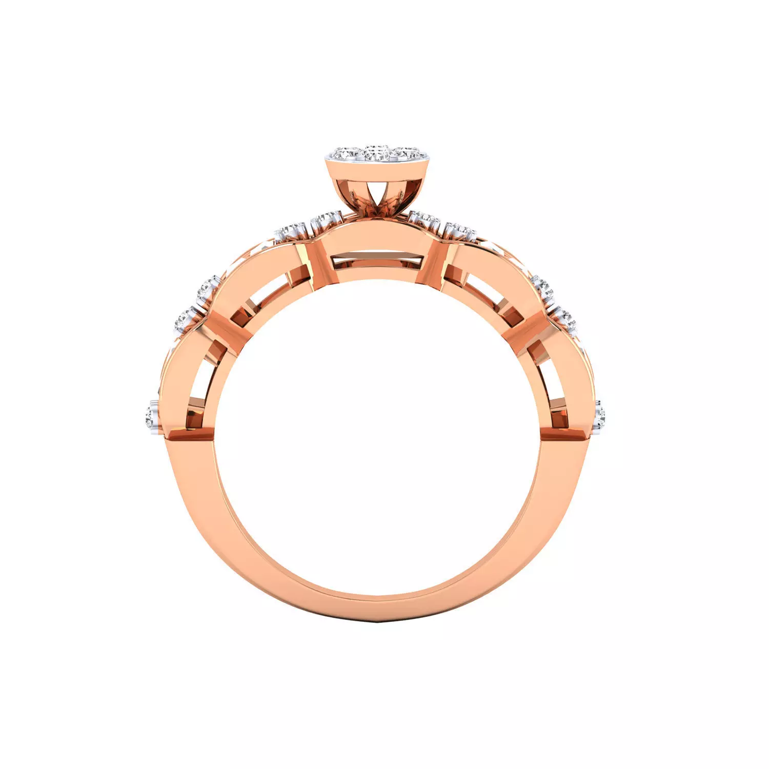  Women Ring Render 3dm STL MTL SLC JCD OBJ FBX Details 3D print model_7