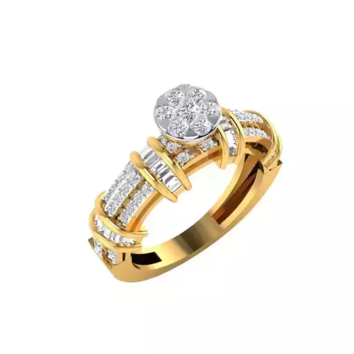  Women Ring Render 3dm STL MTL SLC JCD OBJ FBX Details