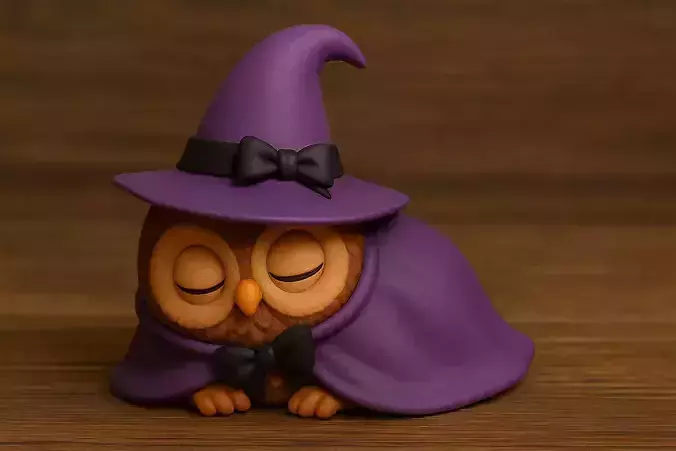 Sleeping Wizard Owl