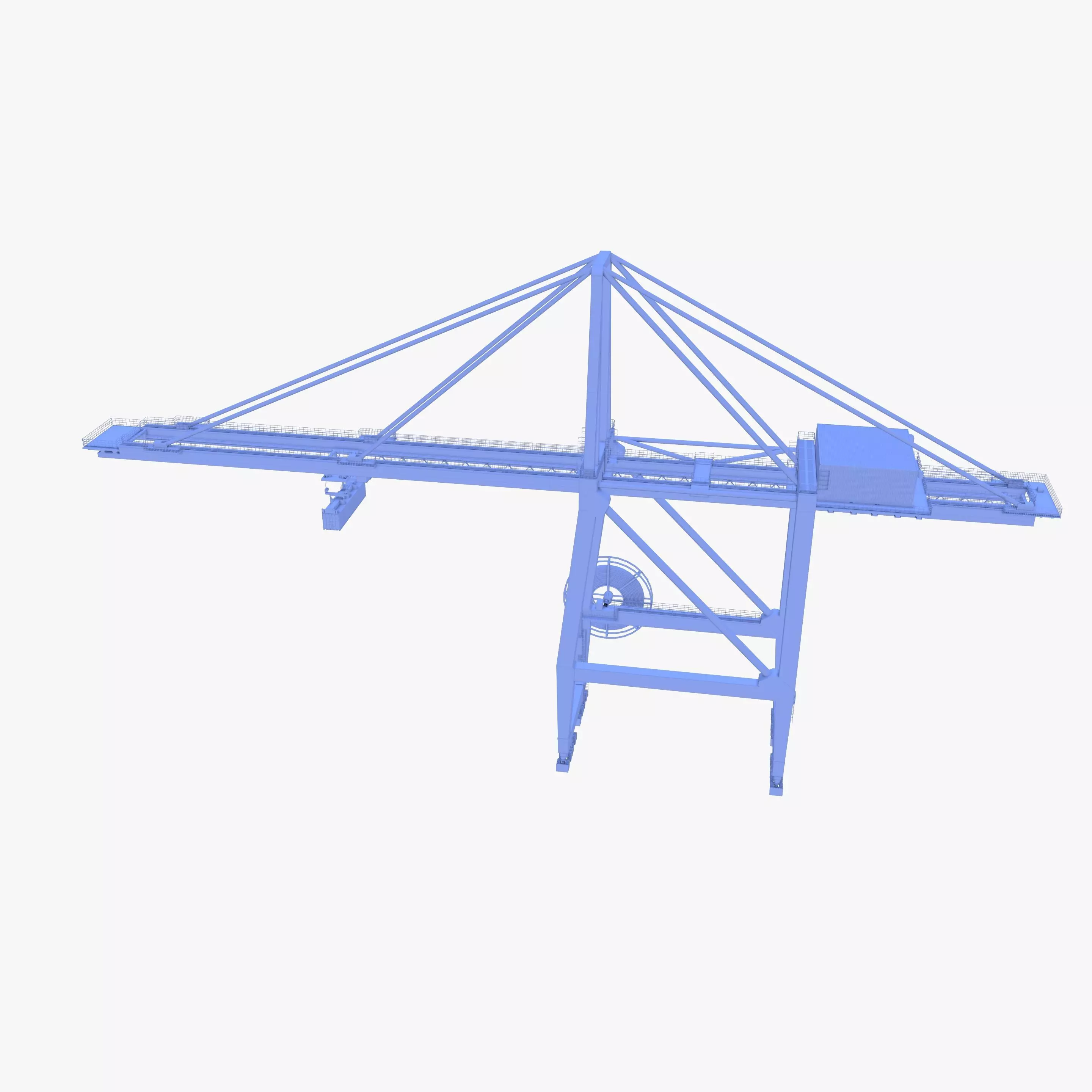 Port Crane V1 3D model_18