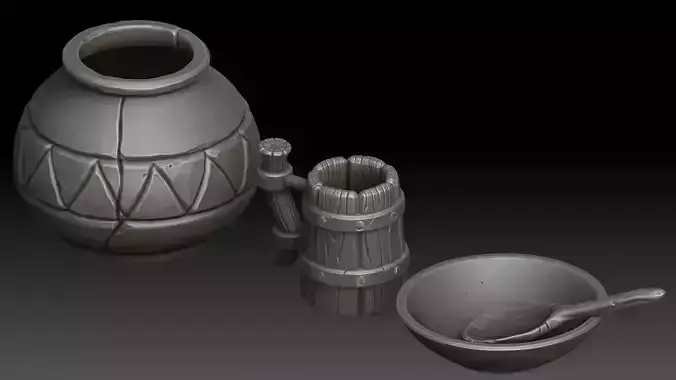 Stylized dishes