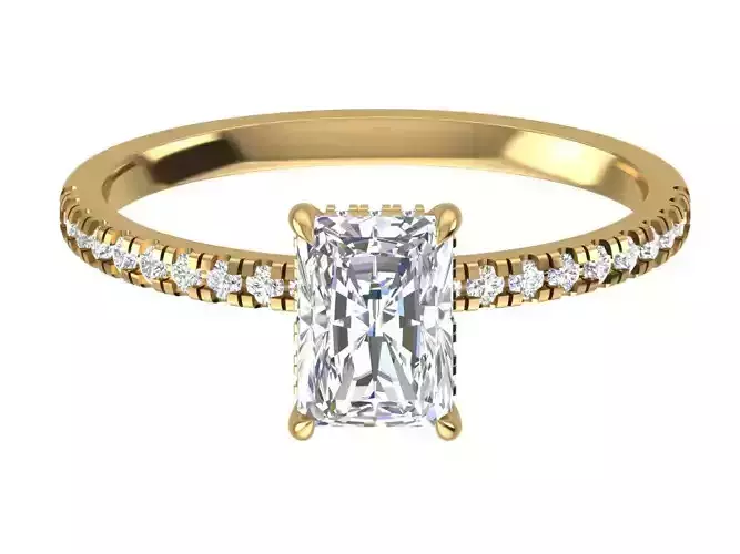 Solitaire ring