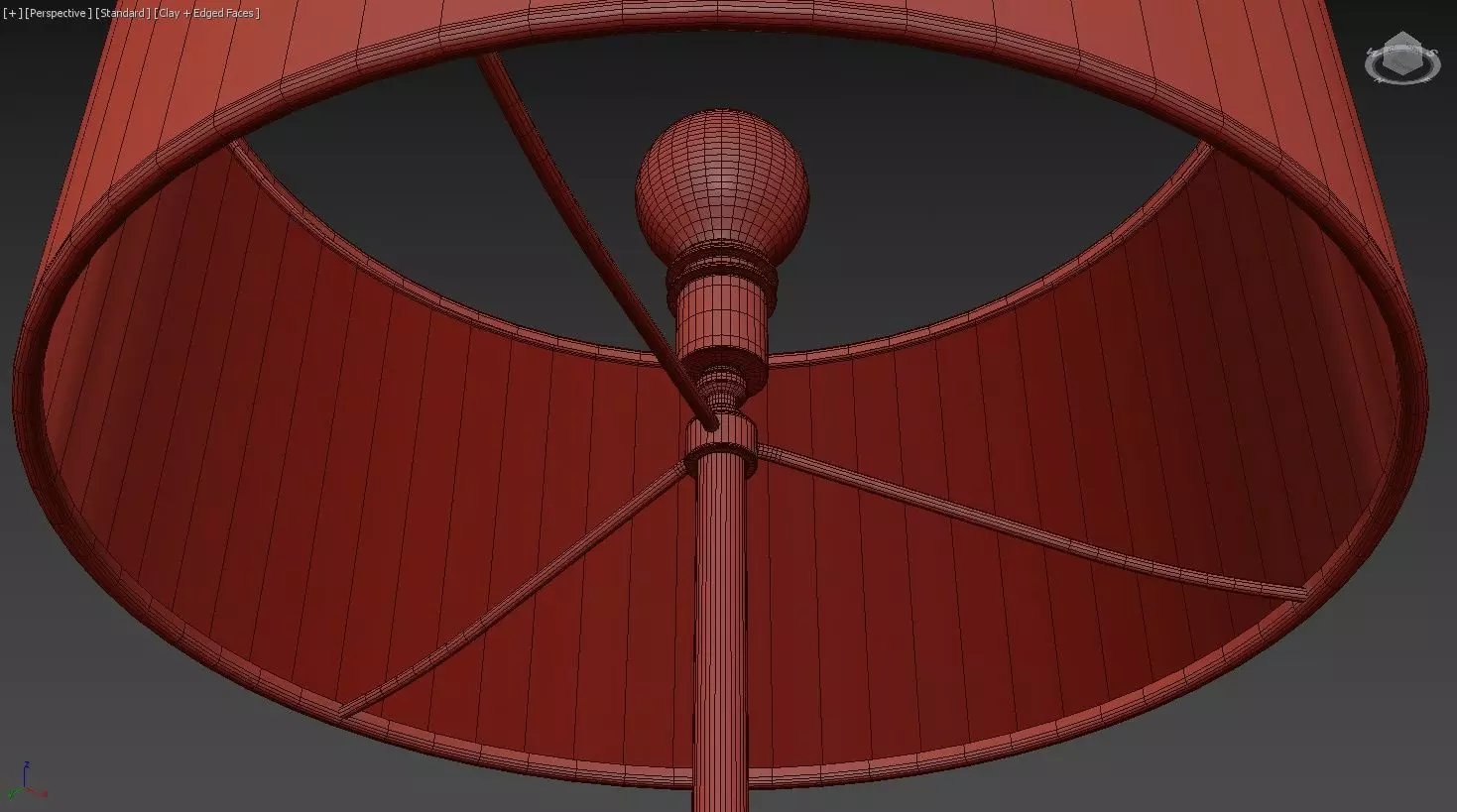 Tall Floor Lamp 3D model_20