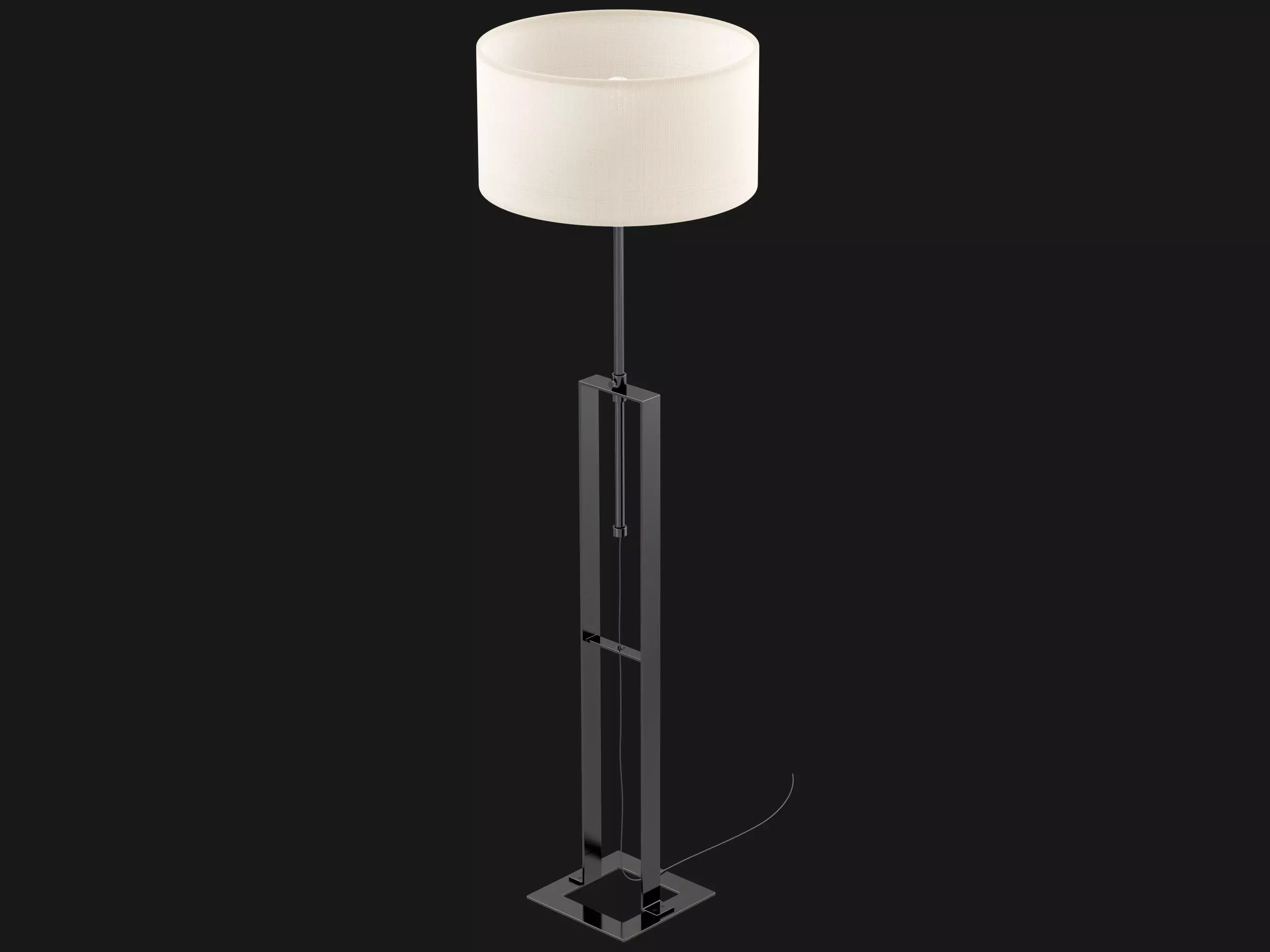 Tall Floor Lamp 3D model_11