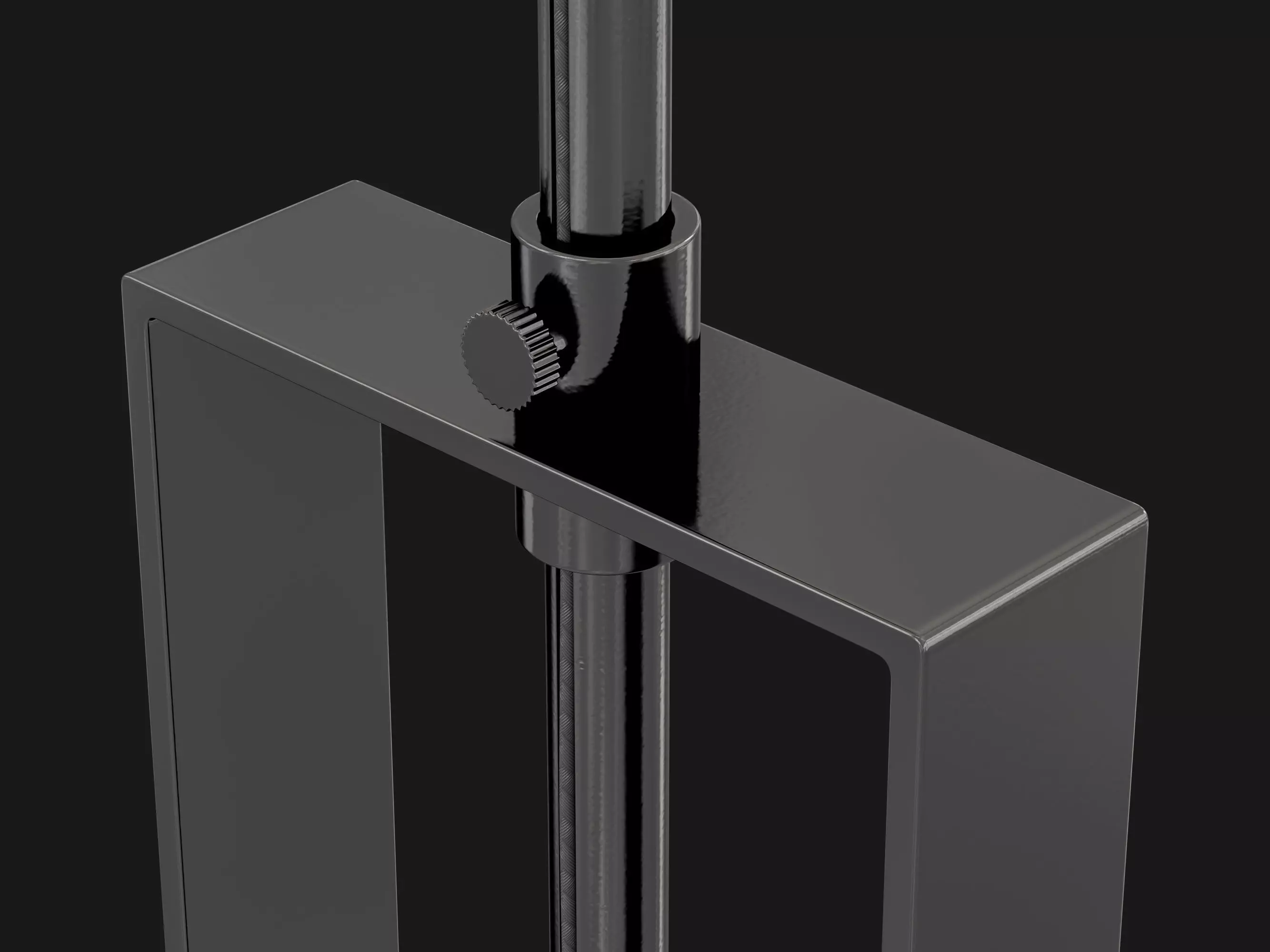 Tall Floor Lamp 3D model_7