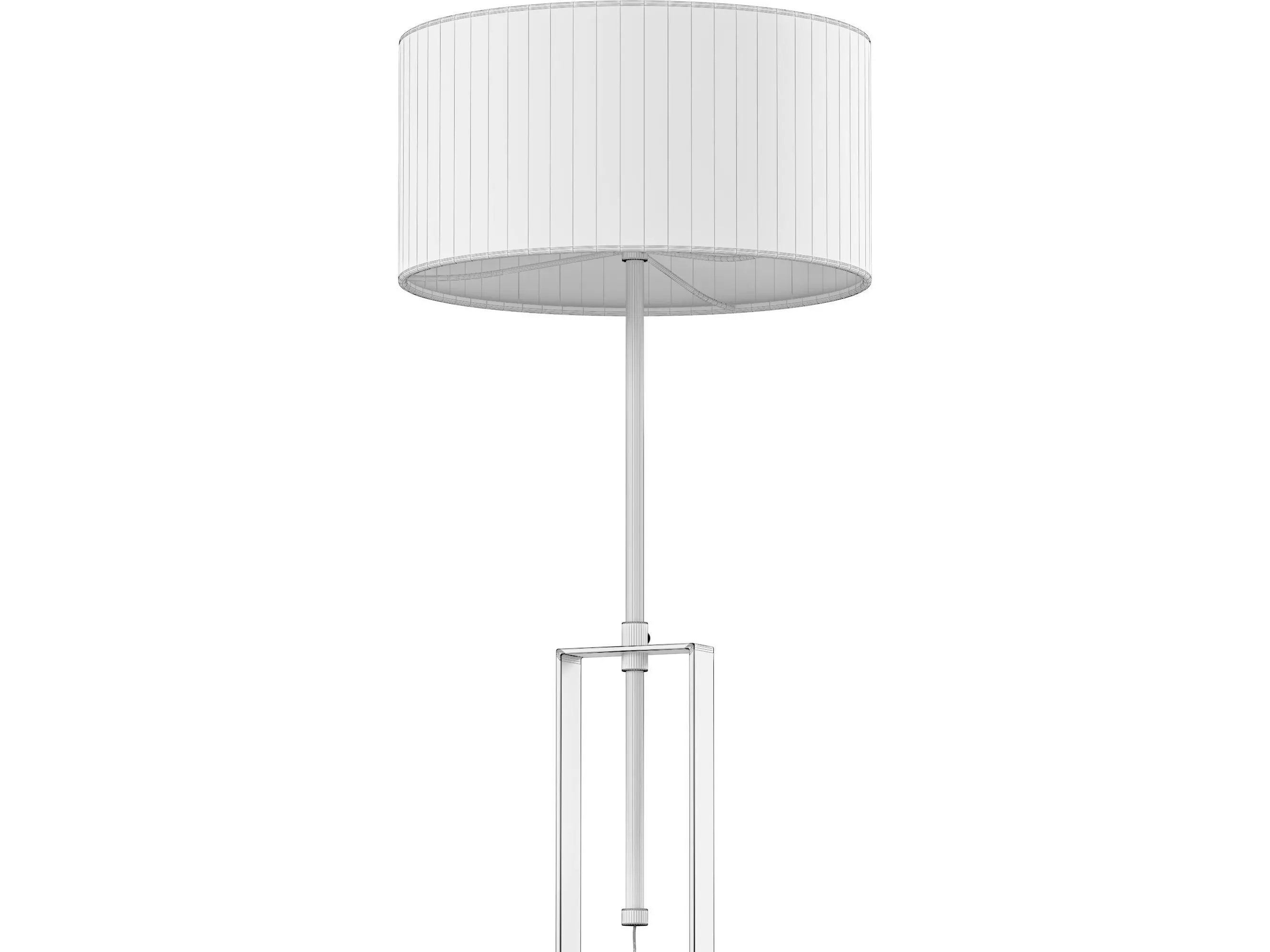 Tall Floor Lamp 3D model_12