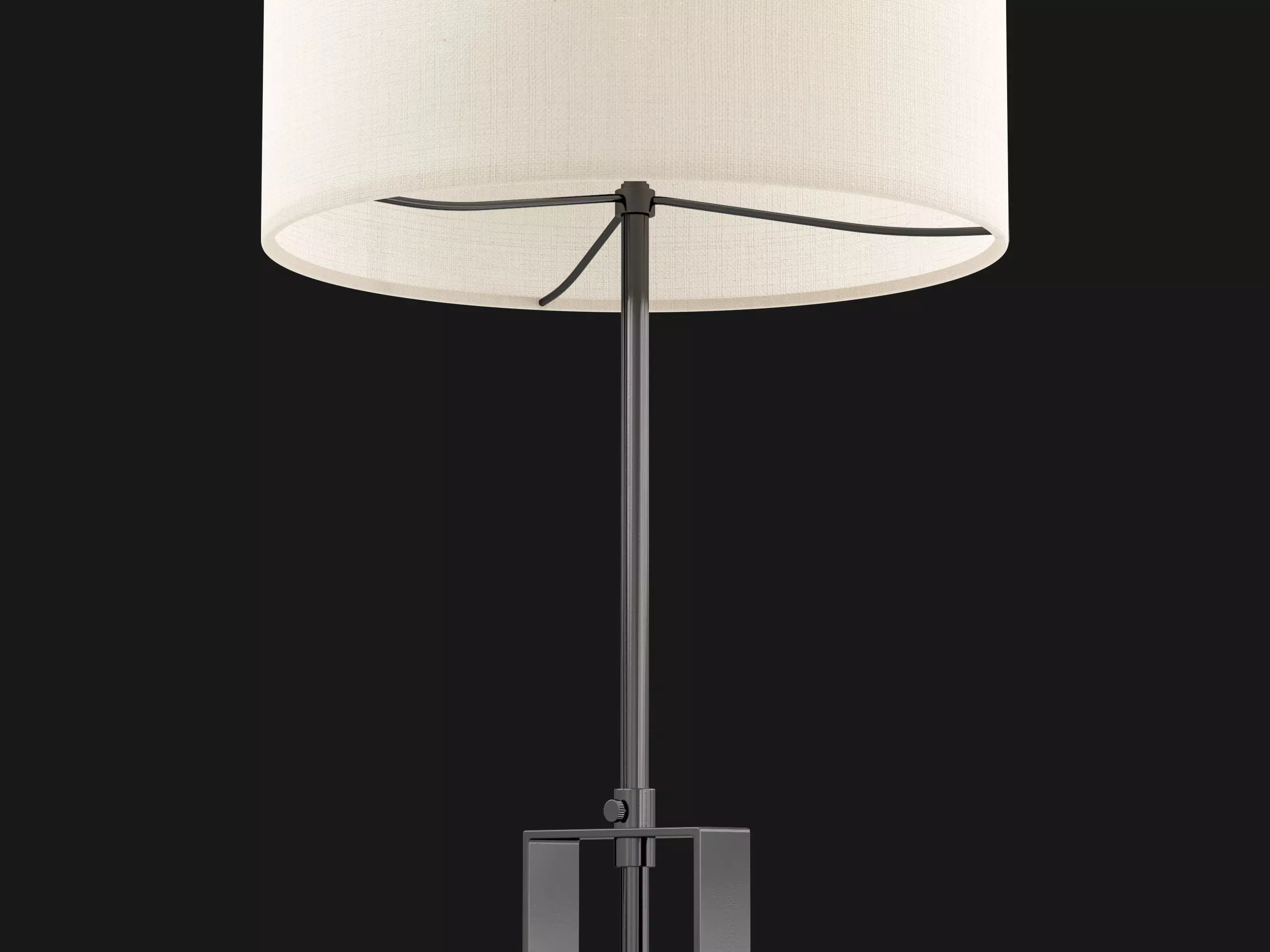 Tall Floor Lamp 3D model_9