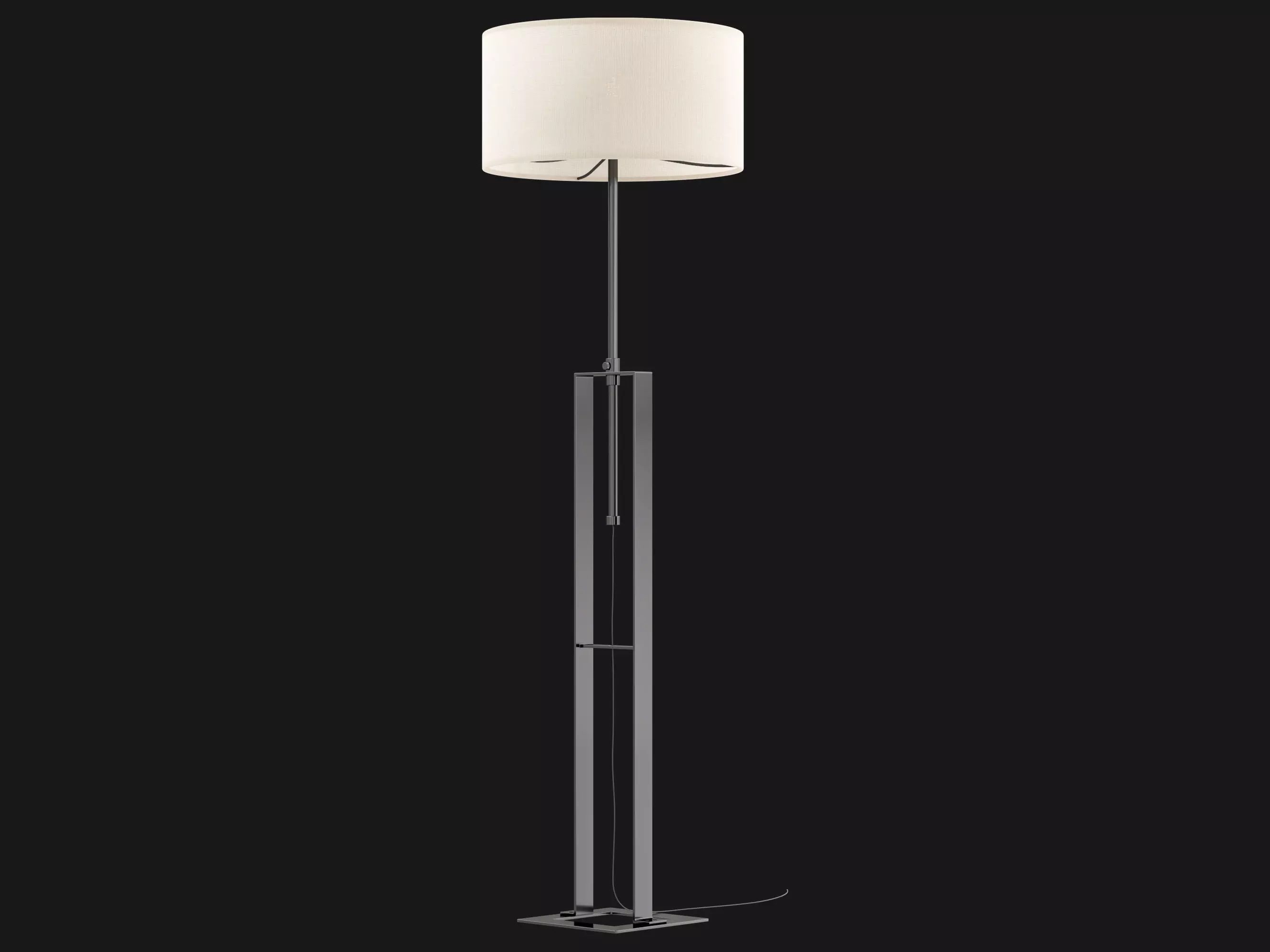 Tall Floor Lamp 3D model_3