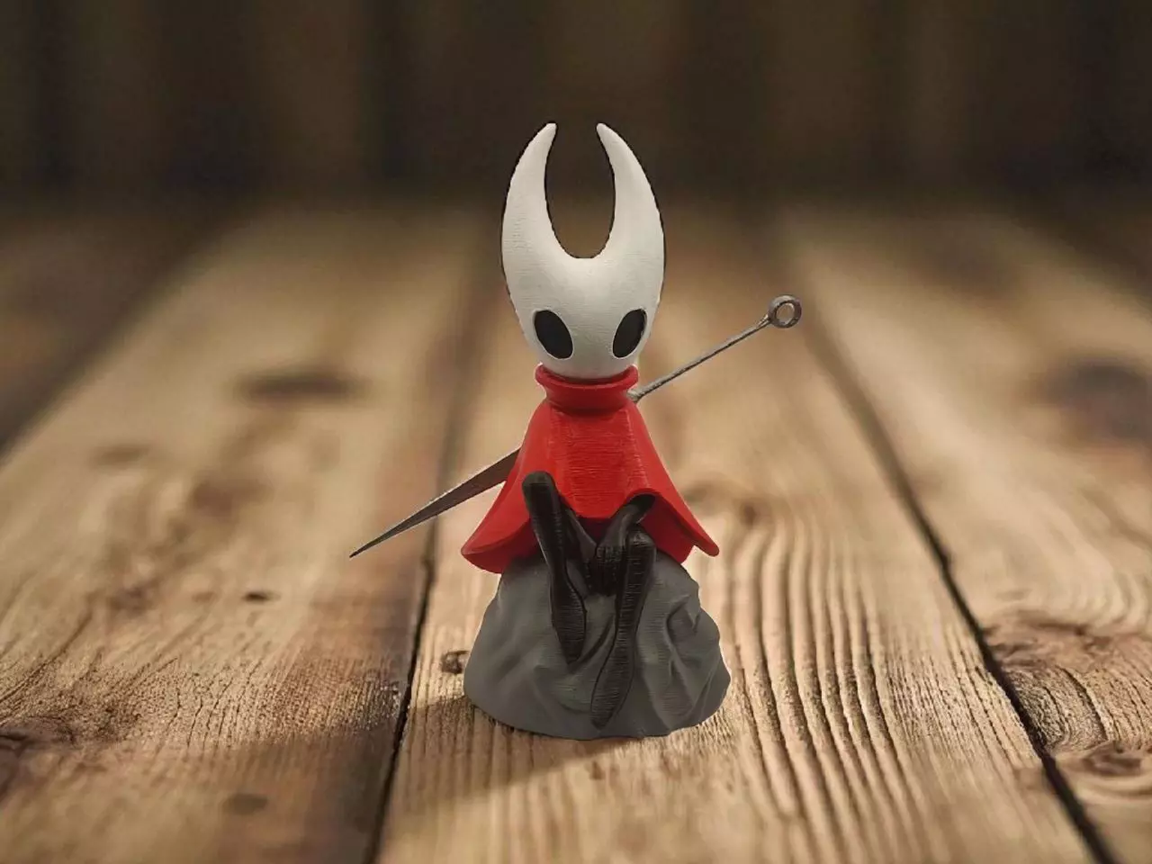 Hornet Hollow Knight Silksong Figurine Free 3D print model