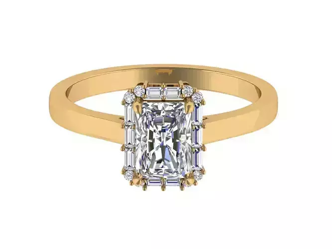 Solitaire ring