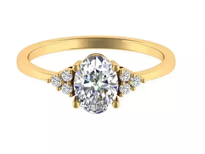 Solitaire ring