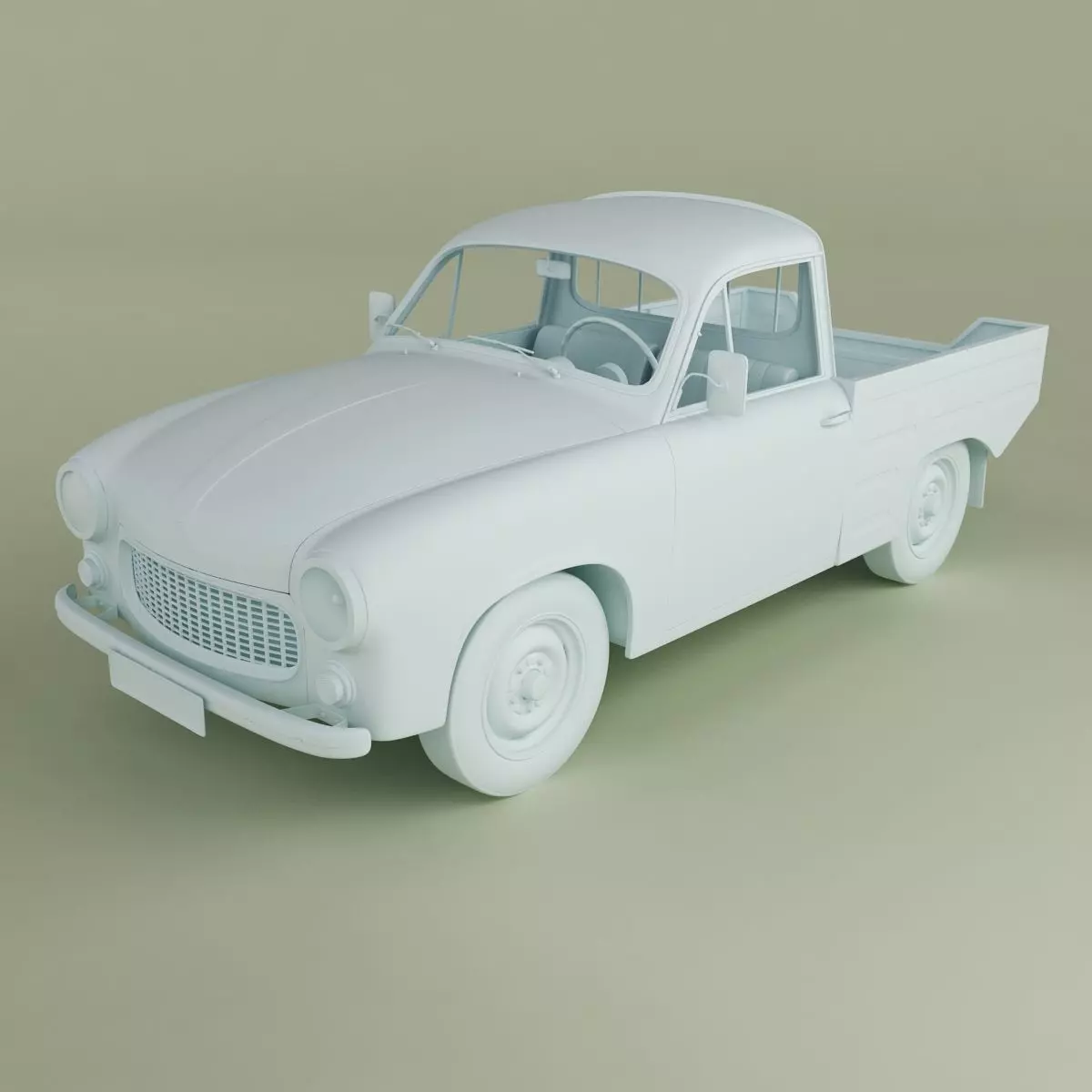 FSM Syrena R20 Pickup 3D model_10