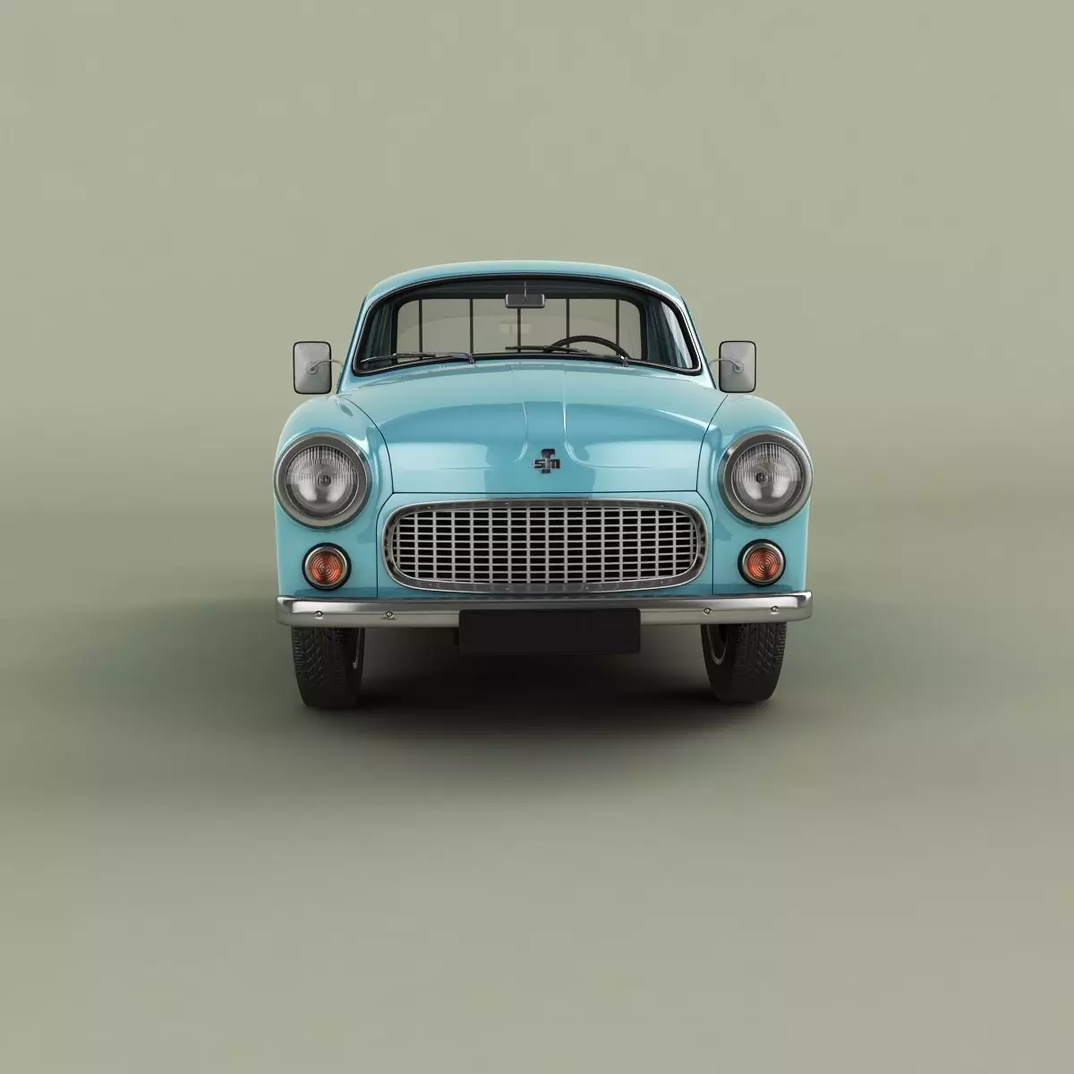 FSM Syrena R20 Pickup 3D model_4