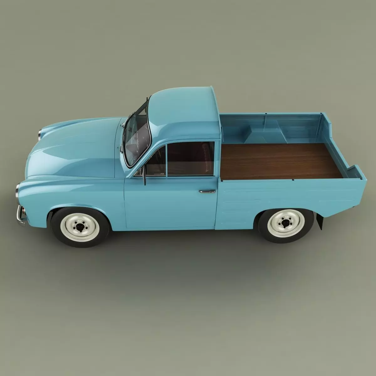 FSM Syrena R20 Pickup 3D model_6