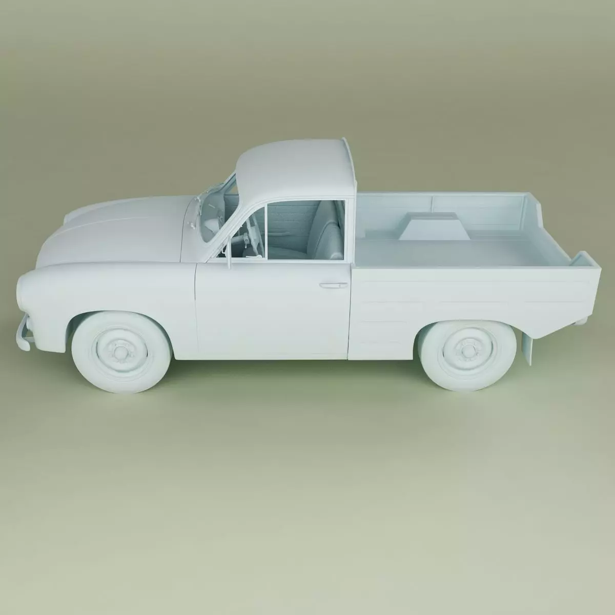 FSM Syrena R20 Pickup 3D model_11
