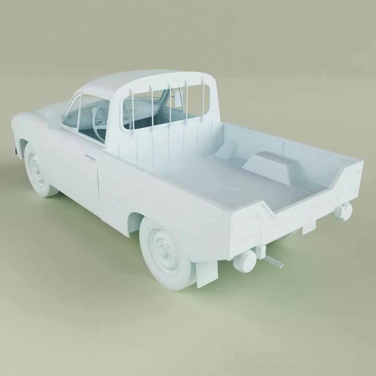 FSM Syrena R20 Pickup 3D model_12