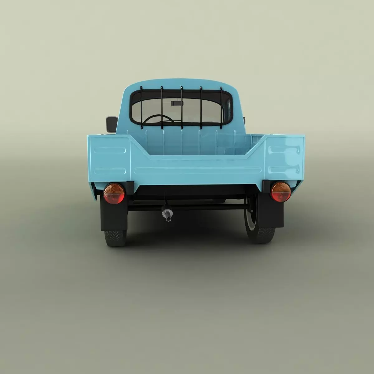 FSM Syrena R20 Pickup 3D model_3