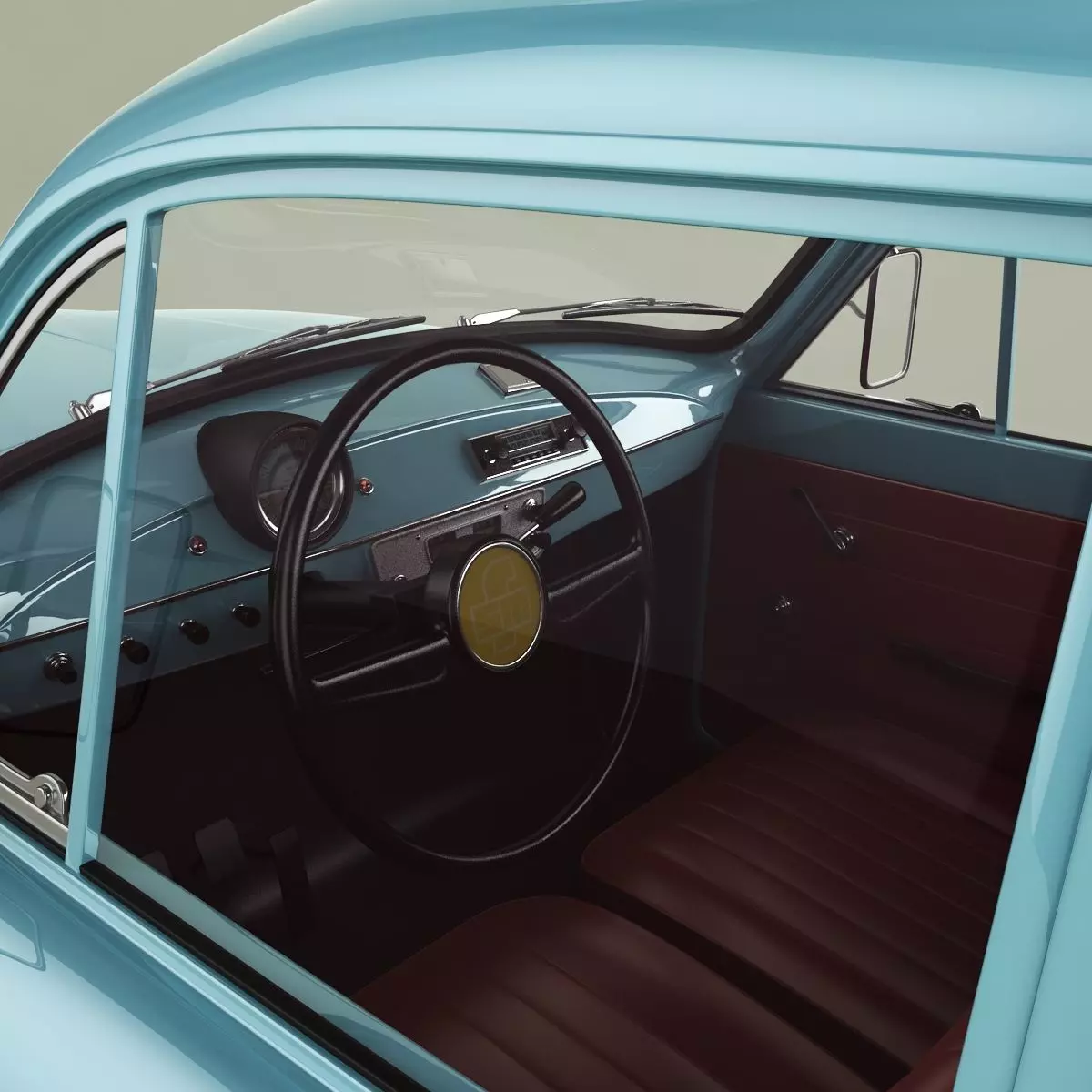 FSM Syrena R20 Pickup 3D model_8