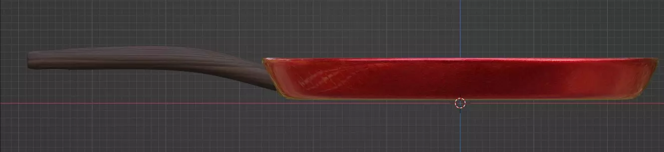 Realistic Frying Pan 3D Model 3D model_5