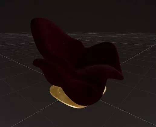 Flair  Modern and Unique Chair 3D model_1