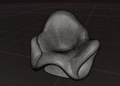 Flair  Modern and Unique Chair 3D model_5
