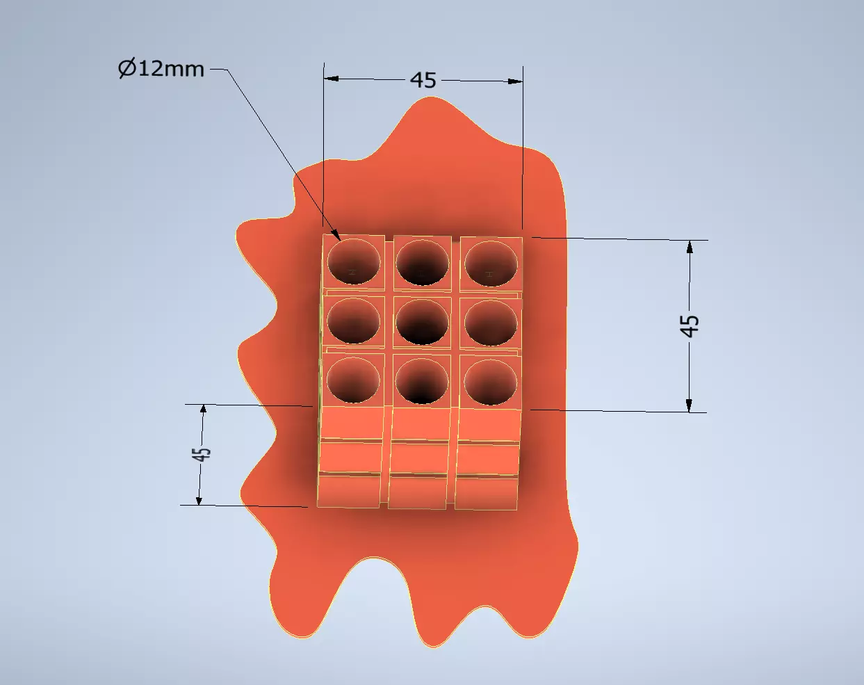 penholder Free 3D print model