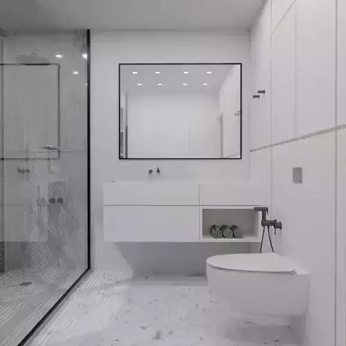 Modern Minimalist Bathroom