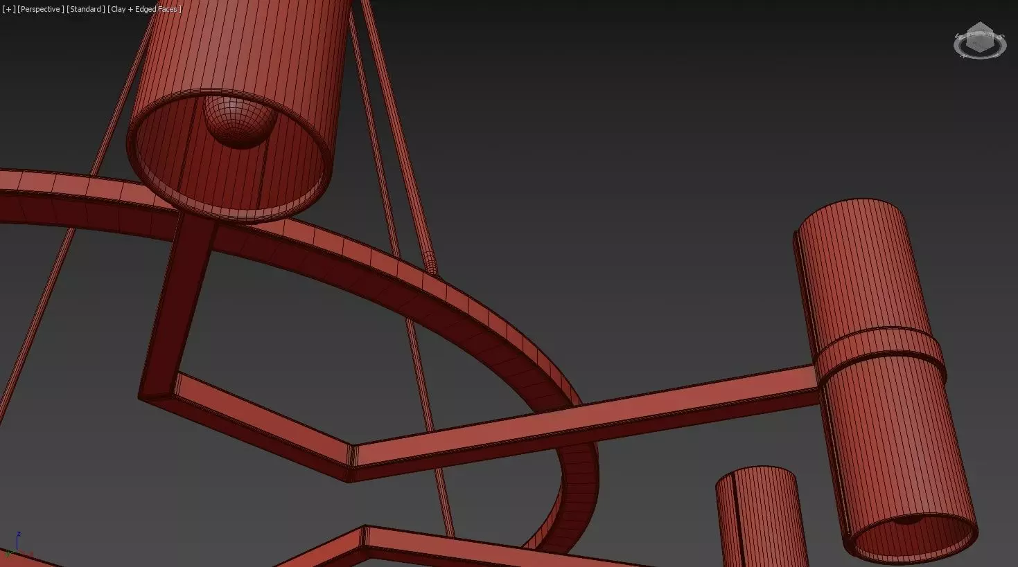 VT Circular Chandelier 3D model_15