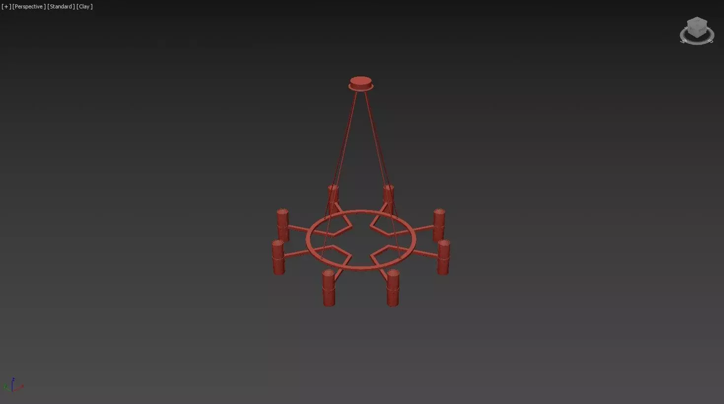 VT Circular Chandelier 3D model_10