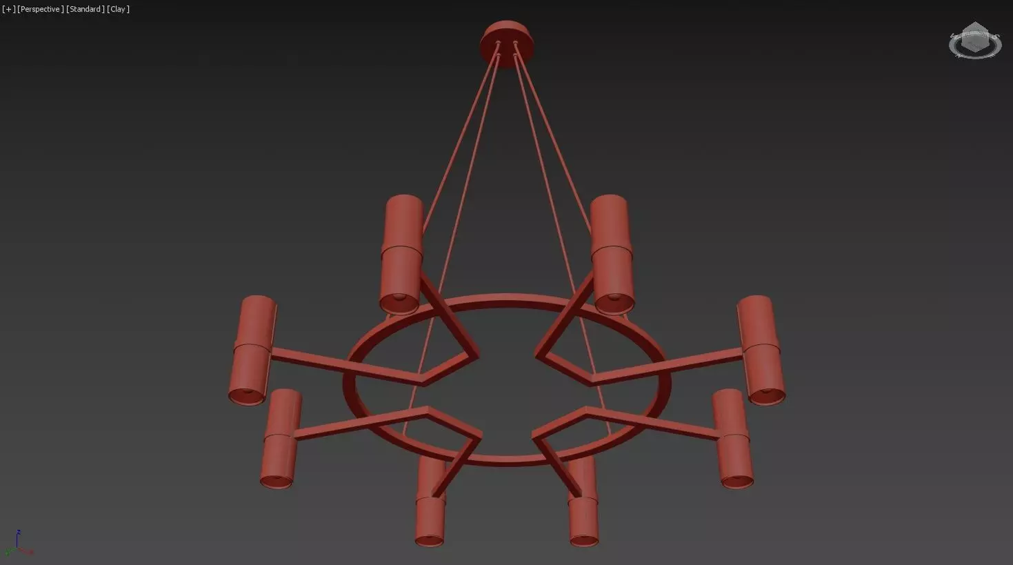 VT Circular Chandelier 3D model_13