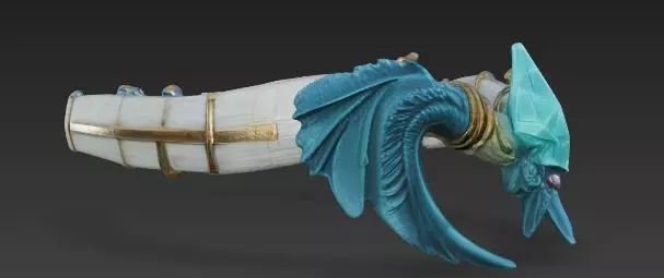 Fantasy Bird Crown or Headband 3D print model_3