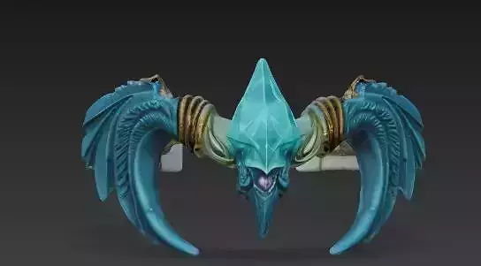 Fantasy Bird Crown or Headband 3D print model