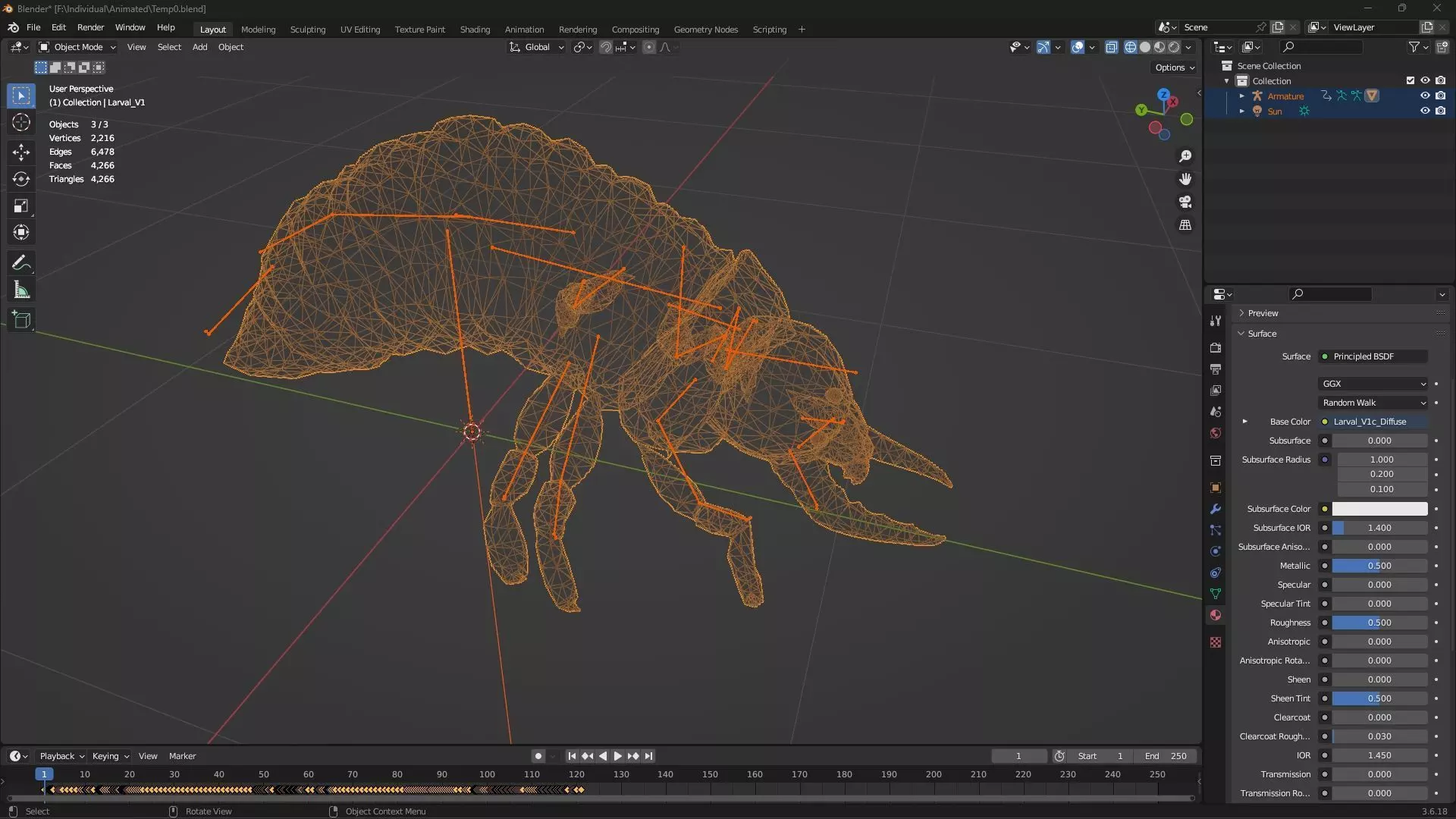 Larval-V1c 3D model_19
