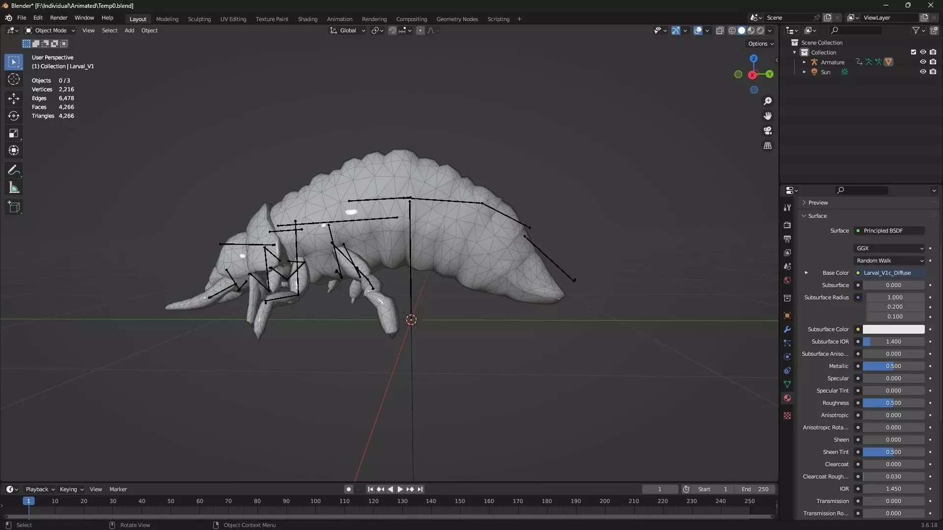 Larval-V1c 3D model_18