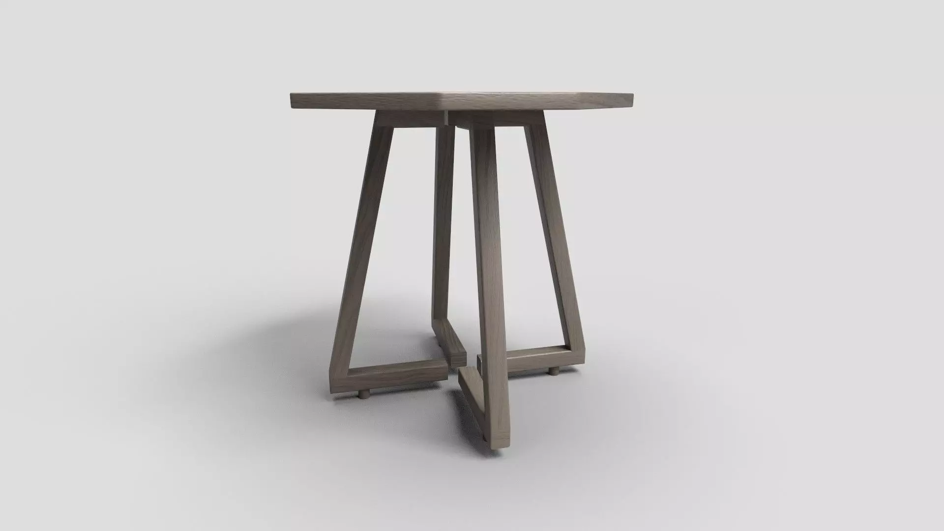 Octagon Table CG69 3D model_1